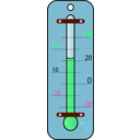 download Room Thermometer Celsius clipart image with 135 hue color
