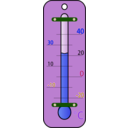 download Room Thermometer Celsius clipart image with 225 hue color