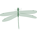 download Damselfly clipart image with 270 hue color