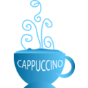 download Cappuccino clipart image with 180 hue color