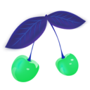 download Cherry clipart image with 135 hue color