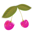 download Cherry clipart image with 315 hue color