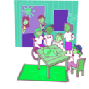 download Clubhouse clipart image with 90 hue color