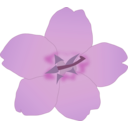 download Sakura clipart image with 270 hue color