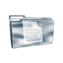 download Folder Icon Plastic Document clipart image with 180 hue color