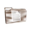 Folder Icon Plastic Document