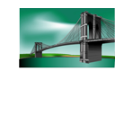 download Brooklyn Bridge clipart image with 315 hue color