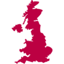 download United Kingdom Map clipart image with 135 hue color