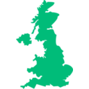 download United Kingdom Map clipart image with 315 hue color
