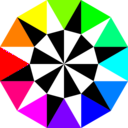 download Unnamed Dodecagon clipart image with 90 hue color