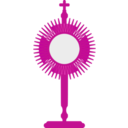 download Blessed Sacrament clipart image with 270 hue color