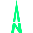 download North Arrow Orienteering clipart image with 270 hue color