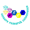 download Free Culture Research Conference Logo clipart image with 180 hue color