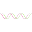 download Stylized Dna clipart image with 90 hue color