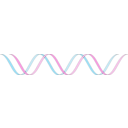 download Stylized Dna clipart image with 315 hue color