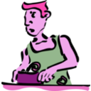 download Cabinetmaker clipart image with 270 hue color