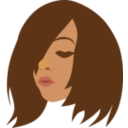 download Beauty No 25 Emogirl clipart image with 0 hue color