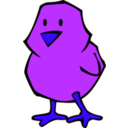 download Chick Flat Colors clipart image with 225 hue color