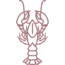 download Lobster clipart image with 45 hue color