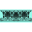 download Greek Arabesque 1 clipart image with 135 hue color