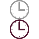 download Clock clipart image with 45 hue color