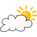 download Weather Symbols Cloudy Day clipart image with 0 hue color