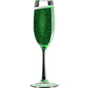 download Champagne Glass Remix 1 clipart image with 90 hue color