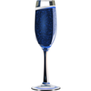 download Champagne Glass Remix 1 clipart image with 180 hue color