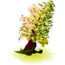 download Apple Tree Oil Painting clipart image with 315 hue color