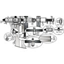 download Satellite Diagram Iss Activity Sheet P2 clipart image with 0 hue color