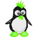 download Tux clipart image with 45 hue color