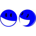 download Smiley Bros clipart image with 180 hue color