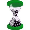 download Hourglass clipart image with 90 hue color