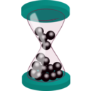 download Hourglass clipart image with 135 hue color