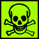 download Toxic clipart image with 45 hue color