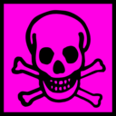 download Toxic clipart image with 270 hue color