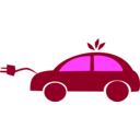 download Eco Car clipart image with 225 hue color