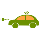 download Eco Car clipart image with 315 hue color