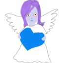 download Un Ange clipart image with 225 hue color