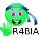download Smiley R4bia Muslim Brothers Support clipart image with 90 hue color