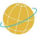 download Globe clipart image with 180 hue color