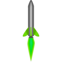 download Rocket clipart image with 90 hue color