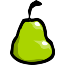 download Pear clipart image with 0 hue color