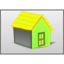 download House Tiled Roof clipart image with 45 hue color