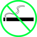 download No Smoking clipart image with 135 hue color