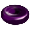 download Donut clipart image with 270 hue color