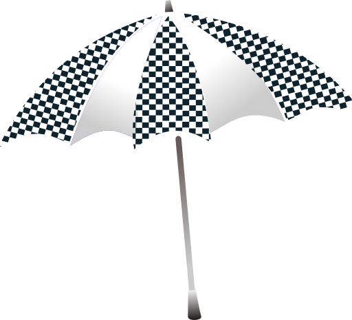 Chequered Umbrella