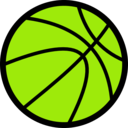 download Basketball clipart image with 45 hue color