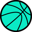 download Basketball clipart image with 135 hue color