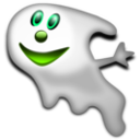 download Halloween Ghost 2 clipart image with 90 hue color